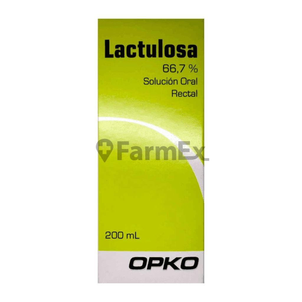 Lactulosa Solución Oral Rectal 66,7% x 200 mL OPKO